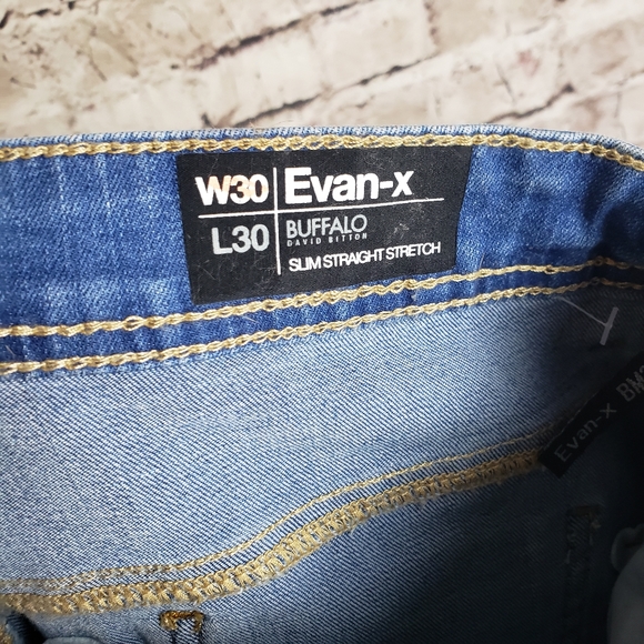 Buffalo David Bitton Jeans | Buffalo Evan X Slim Straight Jeans | Poshmark